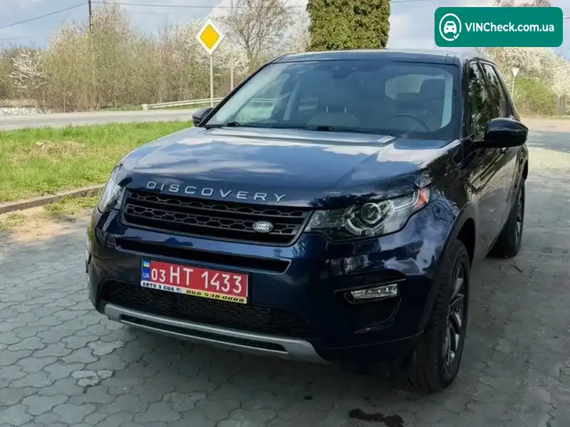 Land Rover Discovery Sport 2016, фото з оголошення 1 з 20, VIN SALCR2BG2GH604212