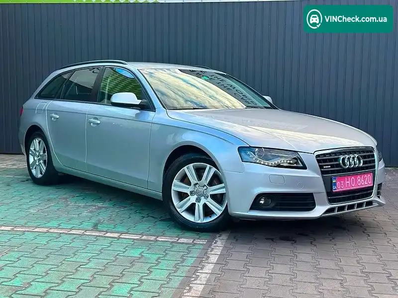 Audi A4 2010, фото з оголошення 2 з 20, VIN WAUZZZ8K9AA182300