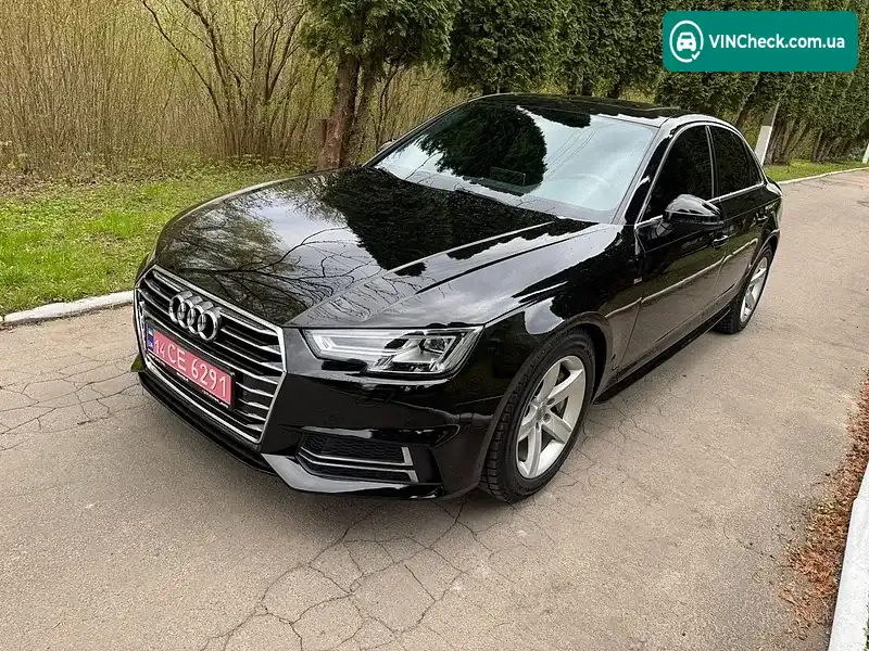 Audi A4 2017, фото з оголошення 2 з 19, VIN WAURNAF42HA173983