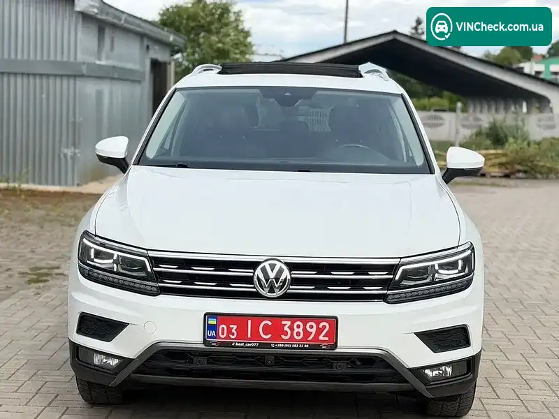 Volkswagen Tiguan 2018, фото з оголошення 2 з 20, VIN 3VV4B7AX5JM201909