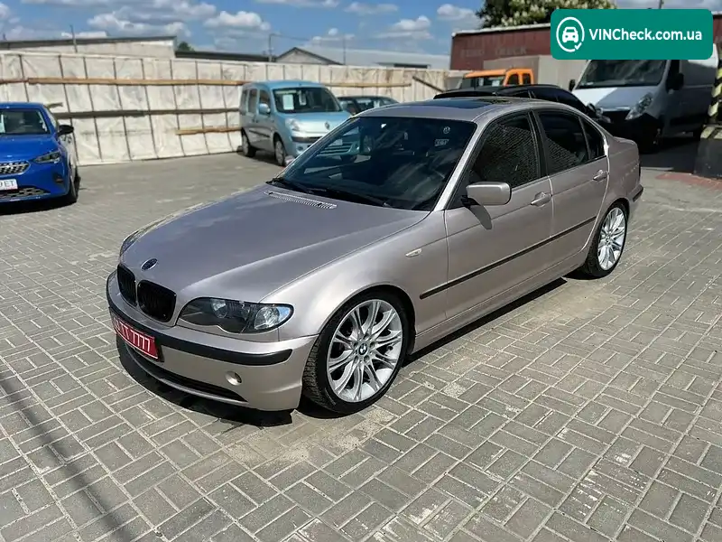 BMW 3 Series 2004, фото з оголошення 2 з 20, VIN WBAEY71080KS58211