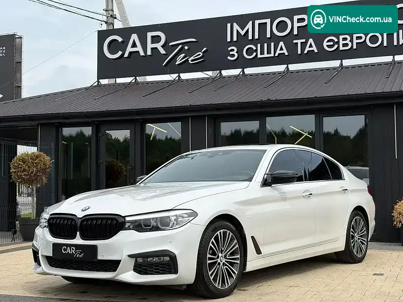 BMW 5 Series 2018, фото з оголошення 1 з 20, VIN WBAJE7C54JWC57344