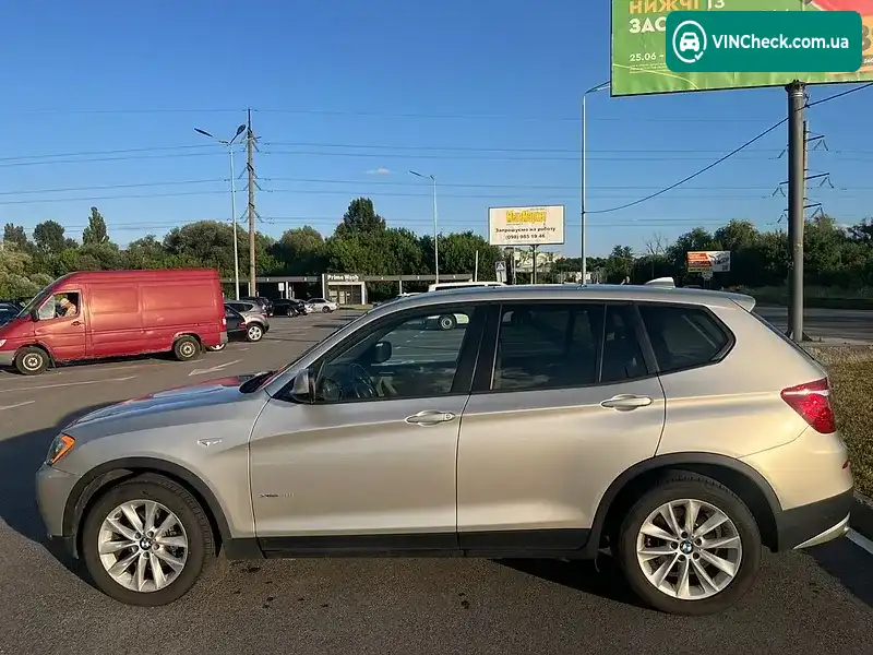 BMW X3 2012, фото з оголошення 1 з 16, VIN 5UXWX9C59D0A26847