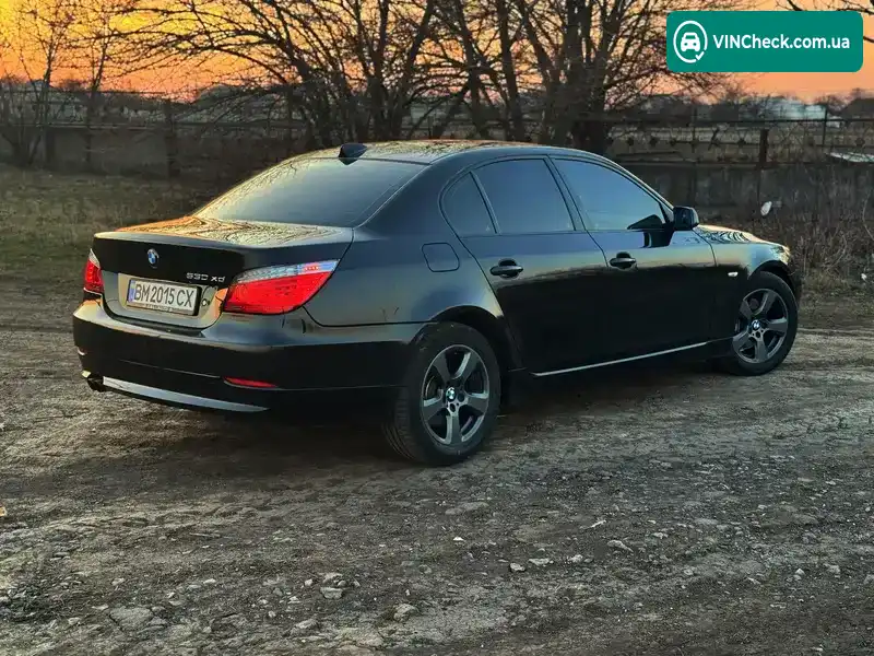 BMW 5 Series 2007, фото з оголошення 2 з 16, VIN WBANY71080CT69528