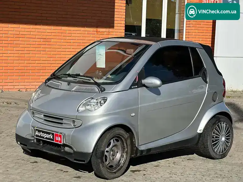 Smart Fortwo 2002, фото з оголошення 1 з 17, VIN WME01MC012H092403