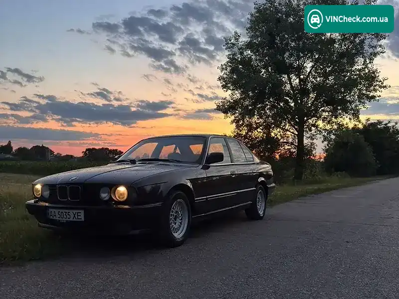 BMW 5 Series 1991, фото з оголошення 1 з 20, VIN WBAHD51020BG25331