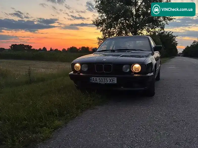 BMW 5 Series 1991, фото з оголошення 2 з 20, VIN WBAHD51020BG25331