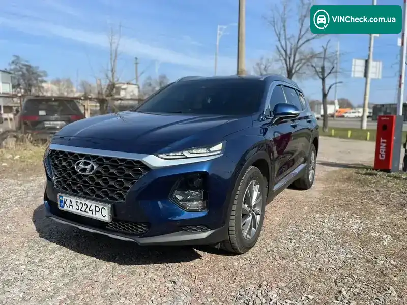 Hyundai Santa FE 2019, фото з оголошення 1 з 21, VIN KMHS281BBLU233733