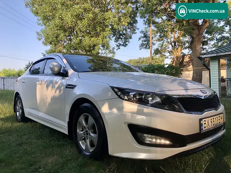 Kia K5 2013, фото з оголошення 1 з 6, VIN KNAGN418BDA388056