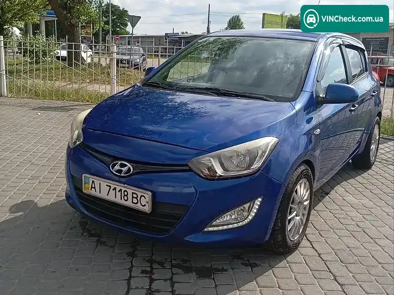 Hyundai i20 2013, фото з оголошення 1 з 8, VIN MALBA51CBDM505054