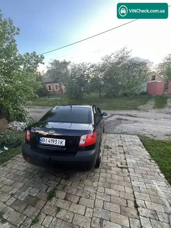 Kia Rio 2007, фото з оголошення 2 з 6, VIN KNEDE221286312918