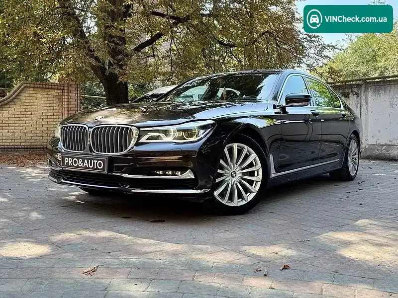 BMW 7 Series 2017, фото з оголошення 1 з 20, VIN WBA7G41000G799153