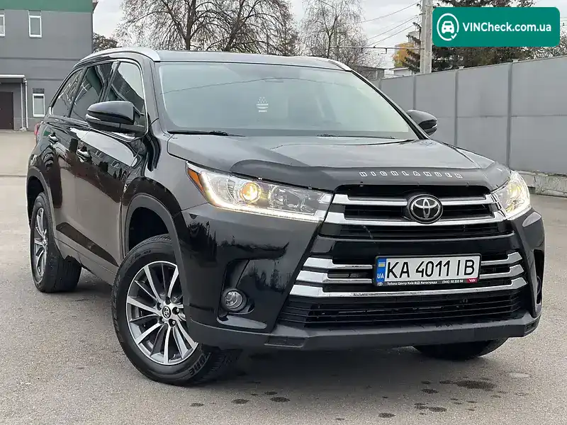 Toyota Highlander 2018, фото з оголошення 1 з 20, VIN 5TDJZRFH3JS540713