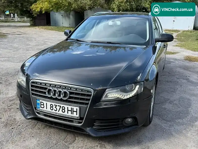 Audi A4 2010, фото з оголошення 1 з 16, VIN WAUZZZ8K9AA167585