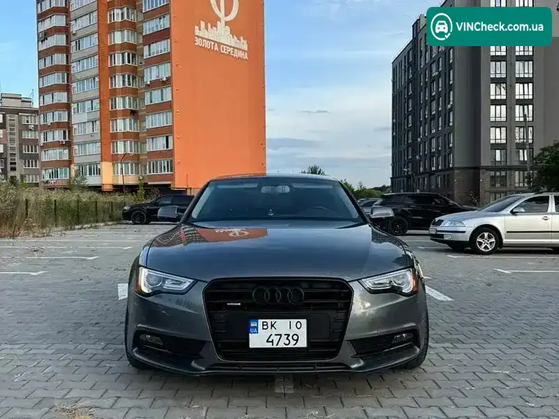 Audi A5 2014, фото з оголошення 2 з 16, VIN WAULFAFR0EA071429