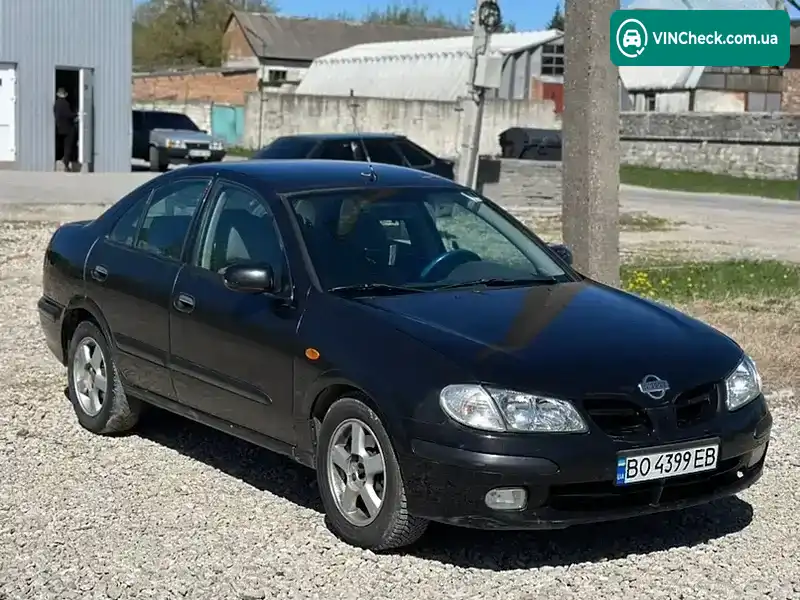 Nissan Almera 2002, фото з оголошення 1 з 17, VIN SJNBDAN16U0259693