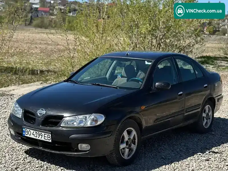 Nissan Almera 2002, фото з оголошення 2 з 17, VIN SJNBDAN16U0259693