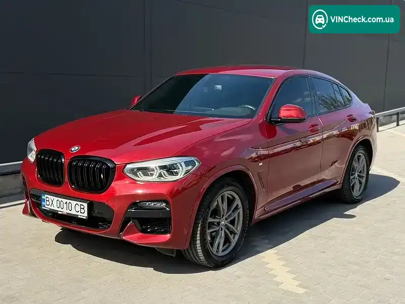 BMW X4 2019, фото з оголошення 1 з 21, VIN WBAVJ11000LS29653