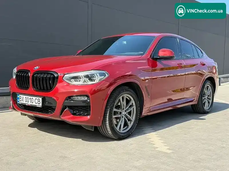 BMW X4 2019, фото з оголошення 2 з 21, VIN WBAVJ11000LS29653