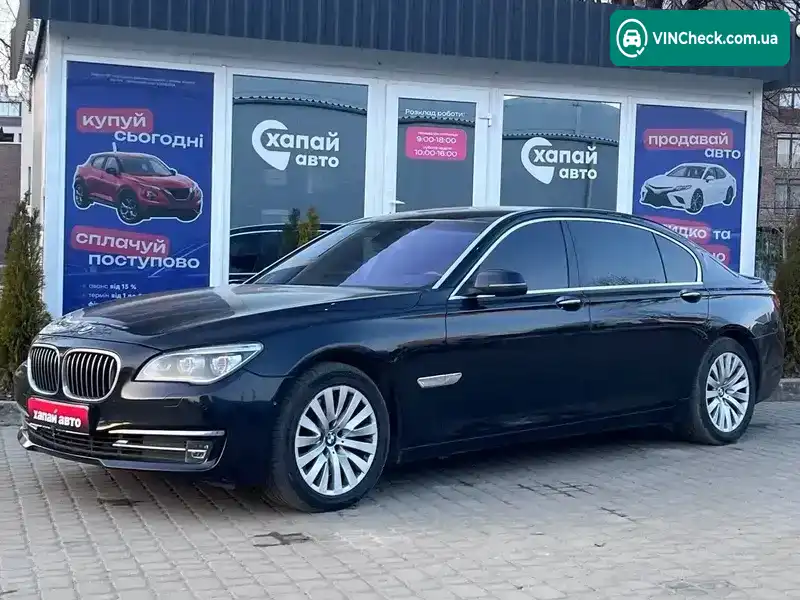 BMW 7 Series 2012, фото з оголошення 1 з 21, VIN WBAYF81080DE58750