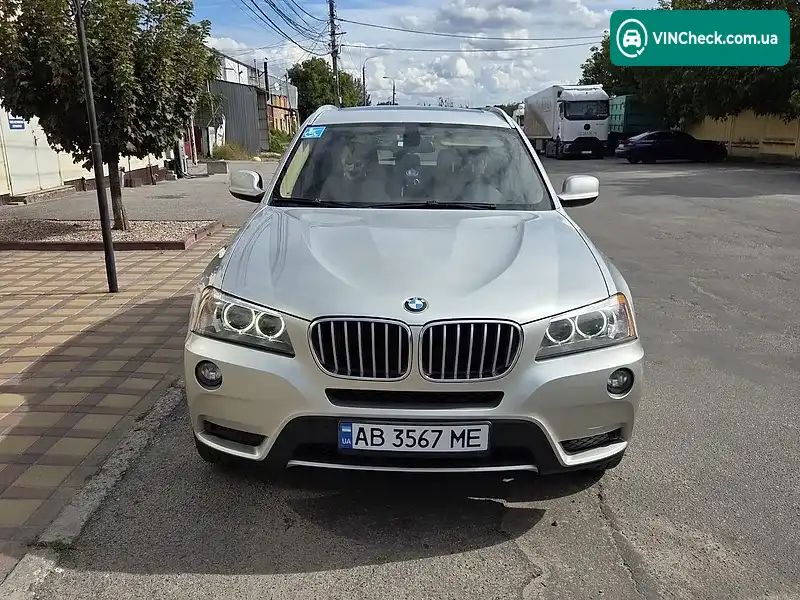 BMW X3 2011, фото з оголошення 1 з 20, VIN 5UXWX5C56BL714838