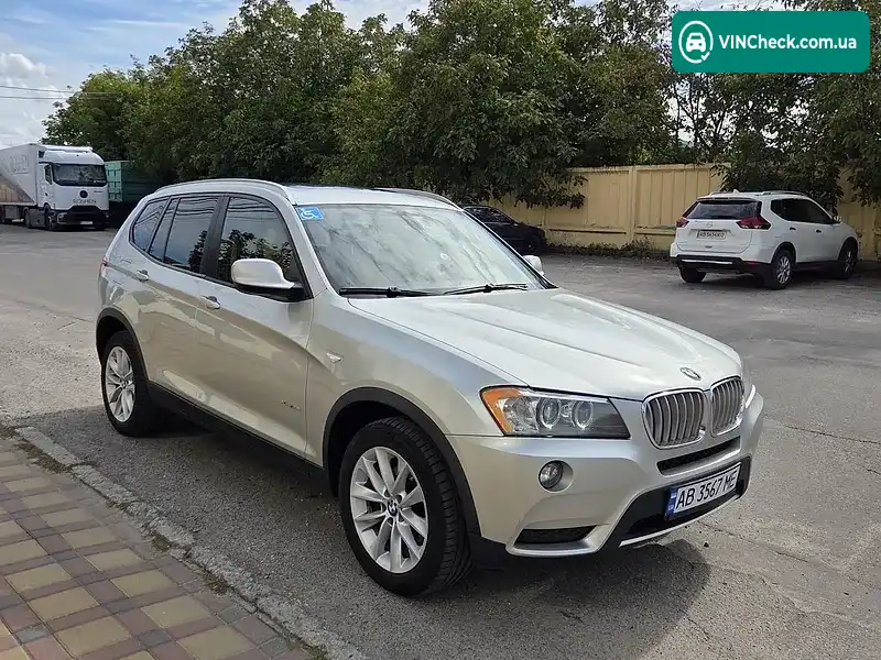 BMW X3 2011, фото з оголошення 2 з 20, VIN 5UXWX5C56BL714838