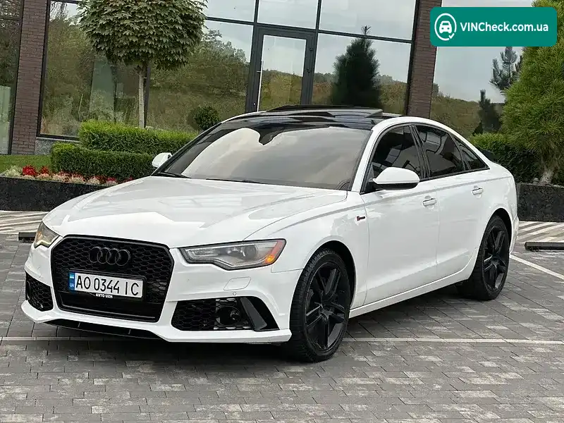 Audi A6 2013, фото з оголошення 2 з 19, VIN WAUDFAFC0EN027956