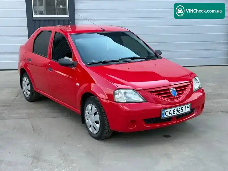 Dacia Logan 2005, фото з оголошення 1 з 9, VIN UU1LSD4GH34319901