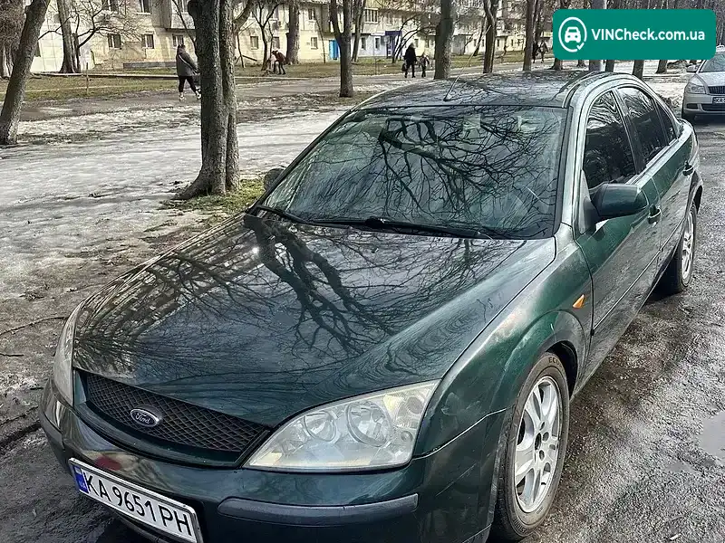 Ford Mondeo 2003, фото з оголошення 2 з 10, VIN WF04XXGBB43D36582
