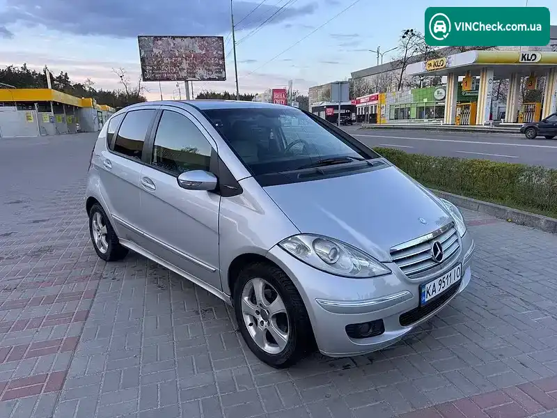 Mercedes-Benz A-Class 2006, фото з оголошення 2 з 9, VIN WDD1690321J391352