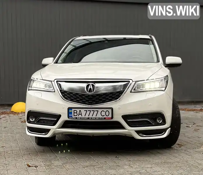 Acura MDX 2016, фото з оголошення 2 з 21, VIN 5KCYD4870GB401078