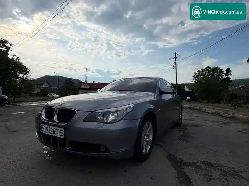 BMW 5 Series 2003, фото з оголошення 2 з 20, VIN WBANA31070B157531