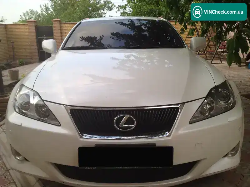 Lexus IS 2008, фото з оголошення 2 з 7, VIN JTHBG262282017065
