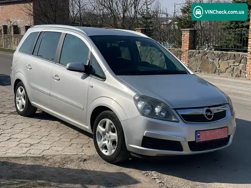 Opel Zafira 2008, фото з оголошення 1 з 11, VIN W0L0AHM7582050944