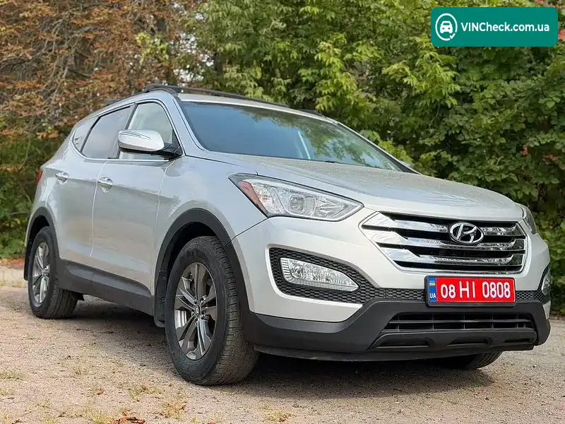 Hyundai Santa FE 2015, фото з оголошення 2 з 20, VIN 5XYZU3LBXEG214165