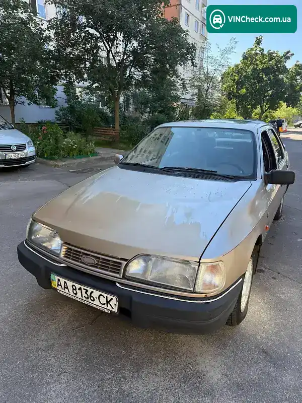 Ford Sierra 1990, фото з оголошення 2 з 12, VIN WF0AXXGBBADD91700