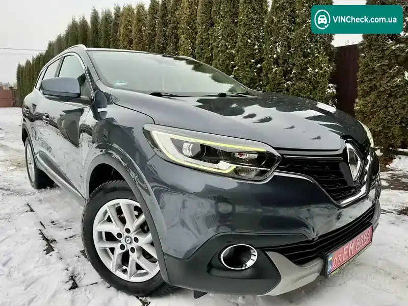 Renault Kadjar 2017, фото з оголошення 1 з 20, VIN VF1RFE00856259695