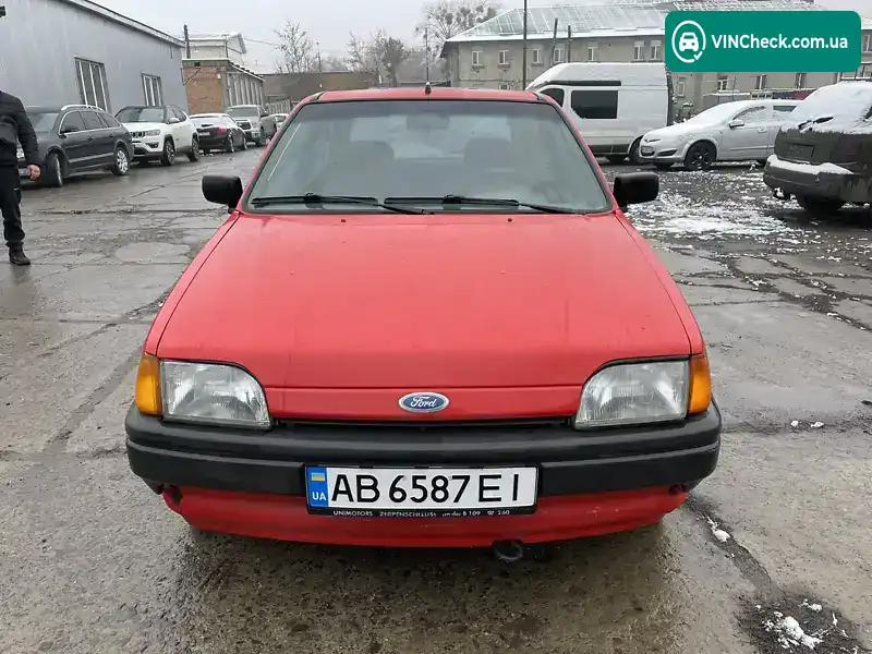 Ford Fiesta 1992, фото з оголошення 2 з 16, VIN WF0BXXGAFBNC28637