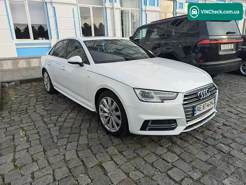 Audi A4 2017, фото з оголошення 1 з 8, VIN WAUKMAF48JN000634