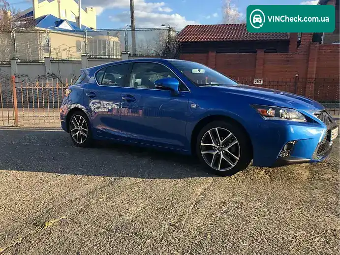 Lexus CT 2017, фото з оголошення 1 з 7, VIN JTHKD5BH9H2290627