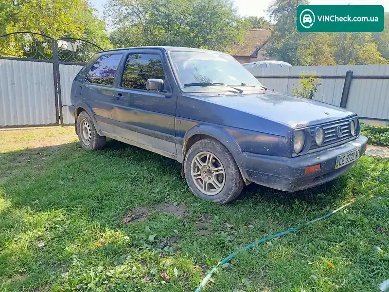 Volkswagen Golf 1988, фото з оголошення 1 з 10, VIN WVWZZZ19ZJB091460