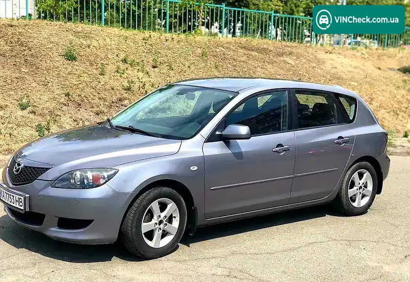 Mazda 3 2005, фото з оголошення 1 з 10, VIN JMZBK14Y261344984
