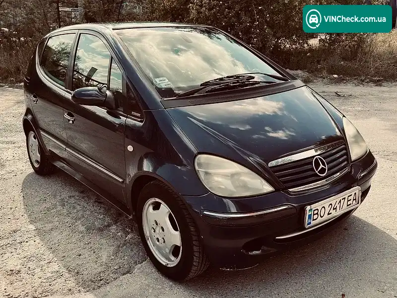 Mercedes-Benz A-Class 2001, фото з оголошення 2 з 13, VIN WDB1681091J644884