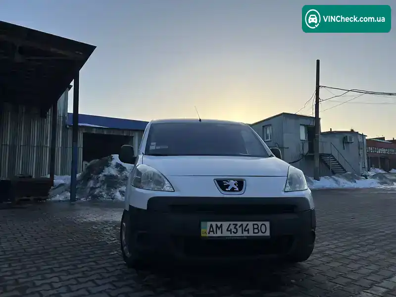 Peugeot Partner 2009, фото з оголошення 1 з 20, VIN VF37B9HTC9J135240