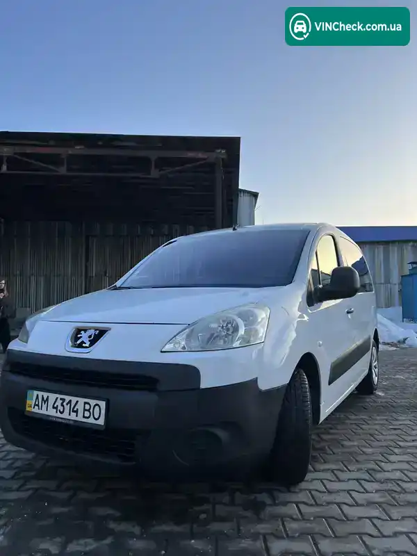 Peugeot Partner 2009, фото з оголошення 2 з 20, VIN VF37B9HTC9J135240