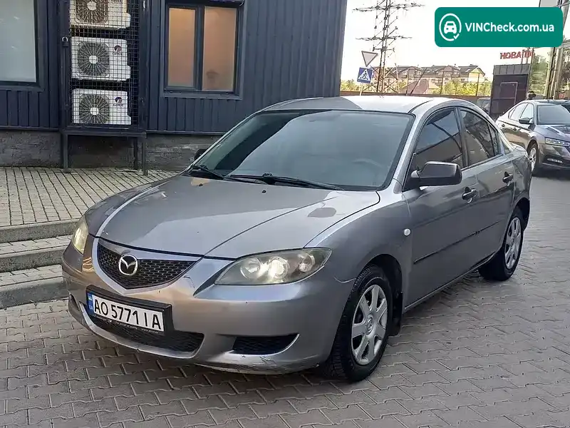 Mazda 3 2005, фото з оголошення 2 з 20, VIN JMZBK12Z261343584