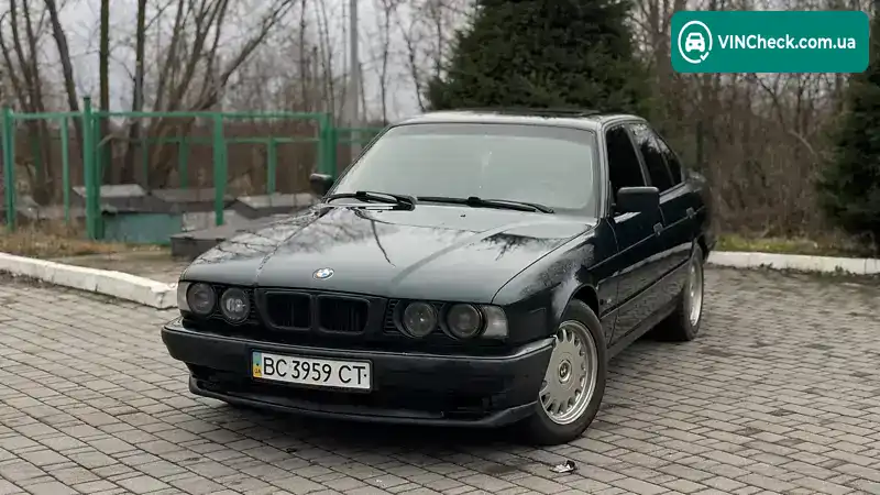 BMW 5 Series 1995, фото з оголошення 1 з 19, VIN WBADA810009380543
