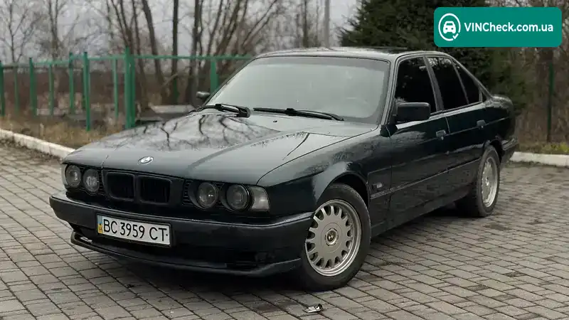 BMW 5 Series 1995, фото з оголошення 2 з 19, VIN WBADA810009380543