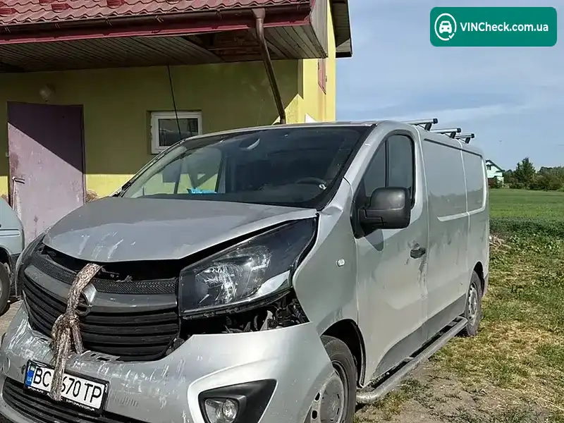 Opel Vivaro 2017, фото з оголошення 1 з 5, VIN W0VF7G602JV611602