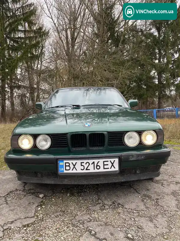BMW 5 Series 1991, фото з оголошення 1 з 6, VIN WBAHB51020BD41221